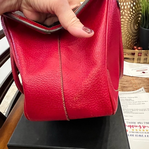 Authentic preloved Prada Red - Picture 10 of 15